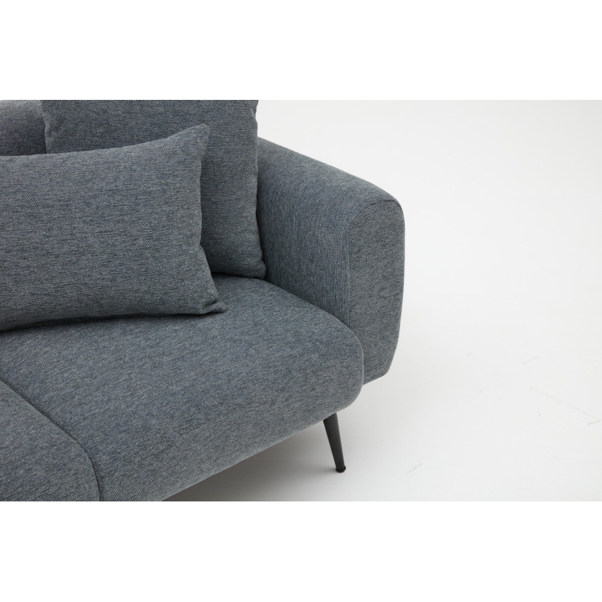 Zweisitzer-Sofa PISA, grau