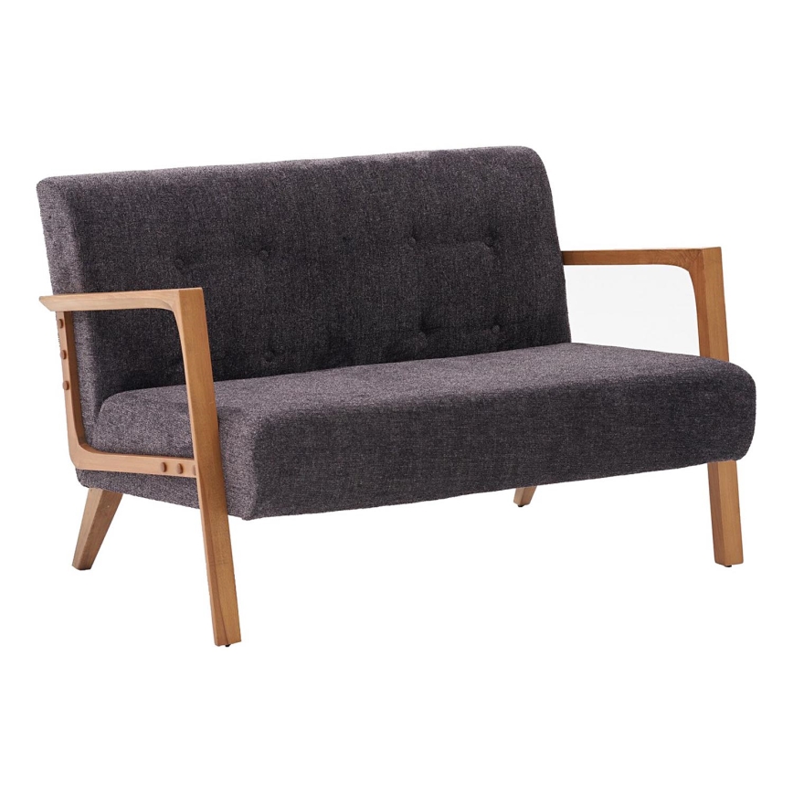 Zweisitzer-Sofa TUMI Anthrazit