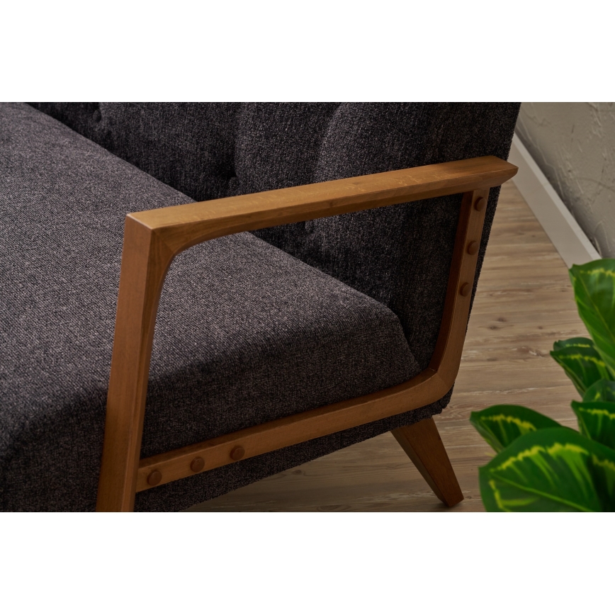 Zweisitzer-Sofa TUMI Anthrazit