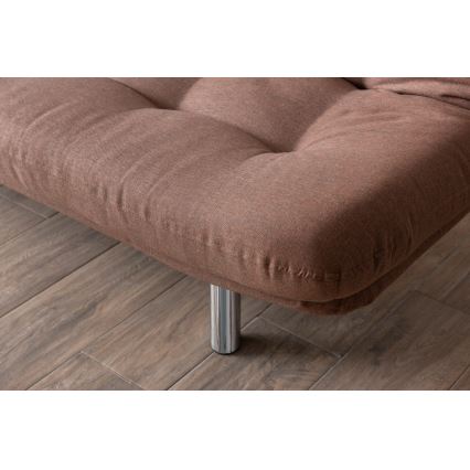 Zweisitziges Schlafsofa BINA, hellbraun