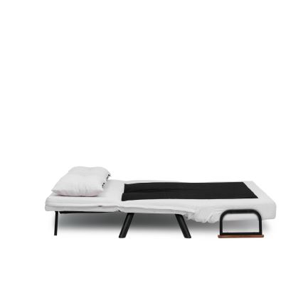 Zweisitziges Schlafsofa QIRA, Weiß