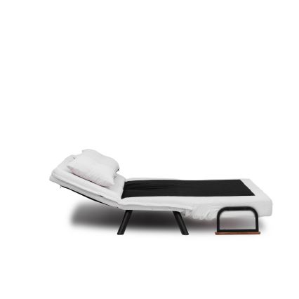 Zweisitziges Schlafsofa QIRA, Weiß