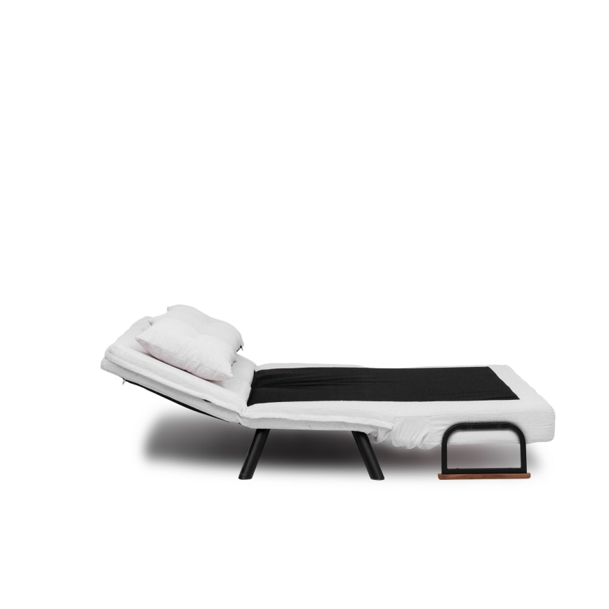 Zweisitziges Schlafsofa QIRA, Weiß