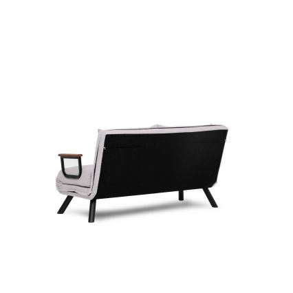 Zweisitziges Schlafsofa QIRA, Weiß