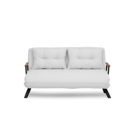 Zweisitziges Schlafsofa QIRA, Weiß