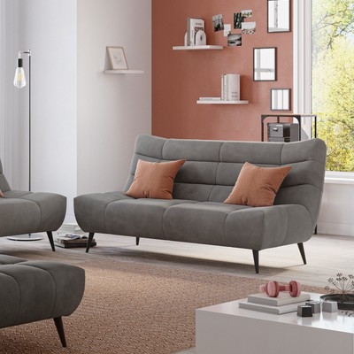 Zweisitziges Sofa ALBA, grau
