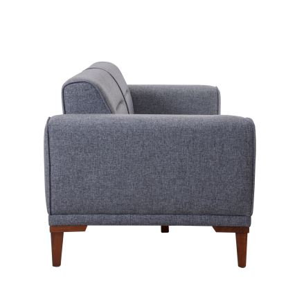 Zweisitziges Sofa DOTY, dunkelgrau