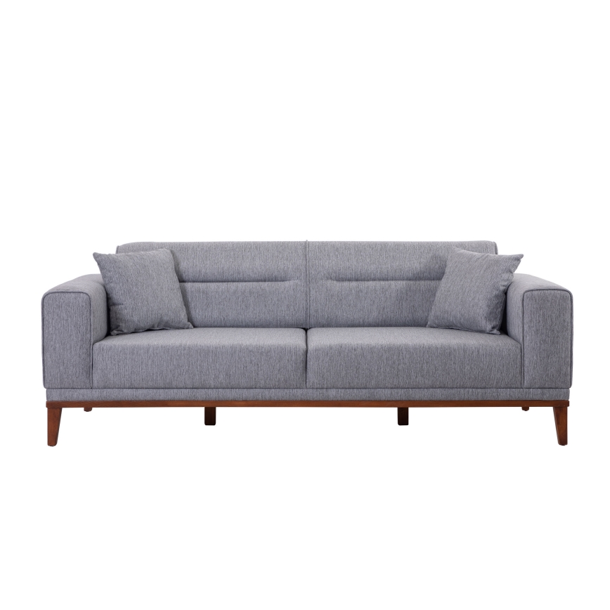 Zweisitziges Sofa DOTY, grau