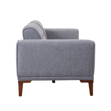 Zweisitziges Sofa DOTY, grau