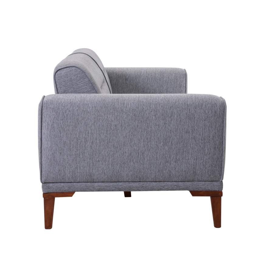 Zweisitziges Sofa DOTY, grau