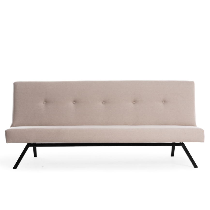 Zweisitziges Sofa LOKO in Creme/Beige