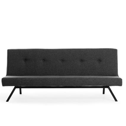 Zweisitziges Sofa LOKO in Dunkelgrau