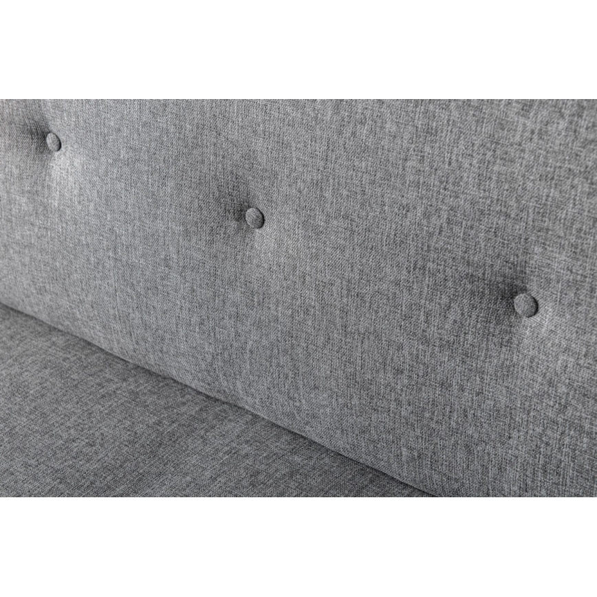 Zweisitziges Sofa LOKO in Hellgrau