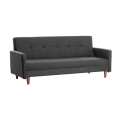 Zweisitziges Sofa NARA in Dunkelgrau