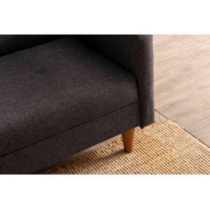 Zweisitziges Sofa NARA in Dunkelgrau